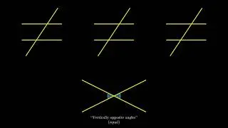 Angle Relationships, Parallel Lines