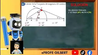 ejercicio 5 circunferencia #geometria #educaci&oacute;n #matematica #matem&aacute;tica