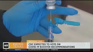 CDC to vote on COVID-19 booster recommendations