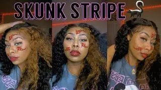 HOW TO GET 🤎 Skunk Stripe 🦨 | ft. Ali Pearl *MUST HAVE* Deepwave Hair 22 inches 😍