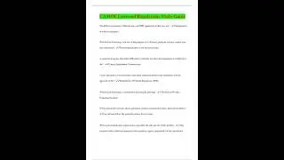 CA DPR Laws and Regulations Study Guide  93 Questions with 100% Correct Answers  Updated & Verified