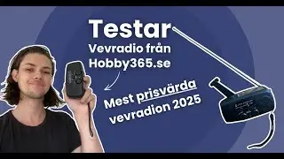 Vevradio fr&aring;n hobby365.se &ndash; Mest prisv&auml;rda vevradio! | Unboxing & Anv&auml;ndarfilm
