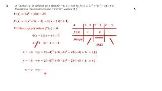 2024 Higher Maths Essential Skills Practice Paper 2
