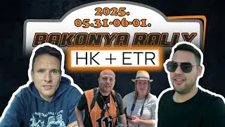 PIHENTETŐ HÉTVÉGE | Bakonya Rally 2025. | HK Motion VLOG | Ep.6