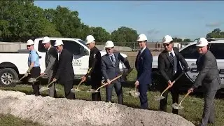 Casselberry crews break ground on new police headquarters