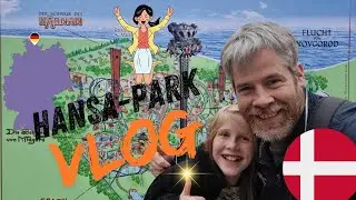 Hansa-Park, Schleswig-Holstein, Tyskland 2024 - Vlog 103