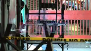 Tiroteo en el Mercado Central.