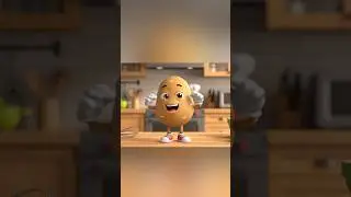 Talking Potato 🥔 | Fun Veggie Facts for Kids