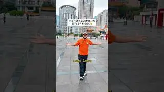 Chongqing Most Confusing City of China 🤯 Kuixing Tower Where Ground Floor is 22nd Floor #chongqing