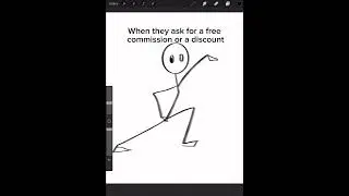 When they ask for a free commission or a discount