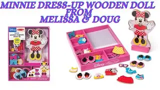 Minnie Dress-Up Wooden Doll | Melissa & Doug