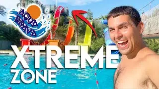 🌊 AQUABRAVA (Roses) | My first XTREME slide! 🔥