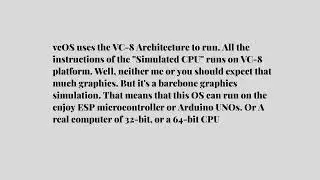 Introducing vcOS, my side projects while making BromIDE. A Small Virtual Computer with a small OS