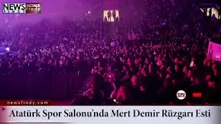 Ankara Atatürk Spor Salonu'nda Sanatçı Mert Demir Rüzgarı Esti! #mertdemir #mertdemirkonseri