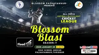 LIVE || BLOSSOM BLAST SEASON-7 - part:2  || SOFTBALL FLOODLIGHT CRICKET LEAGUE || 23/01/2026, 5:00PM
