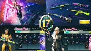 ROYAL PASS M17 LEAKS | 1 TO 50 RP LEAKS | PUBG MOBILE/BGMI