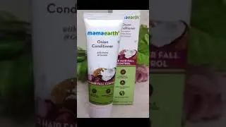 I Tried Mamaearth Onion Shampoo And Conditioner For The 1st Time | Beauti Skills #shorts