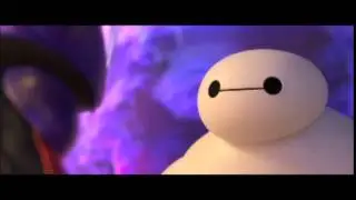 Baymax saves Hiro