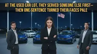 AT THE USED CAR LOT, THEY SERVED SOMEONE ELSE FIRST&mdash;THEN ONE SENTENCE TURNED THEIR FACES PALE