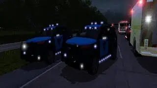 FS17 | Police respond to Pursuit standoff | New Police cars