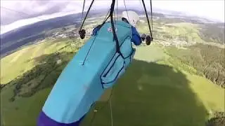 Moje pierwsze wejście z buta  na żagiel na Monte Miero.