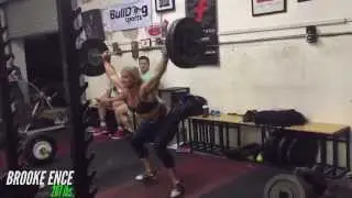 BRUTE Athlete: Brooke Ence 207lb. Snatch PR