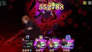 [JJKPP Global] VS Hanami Ex2 &bull; Power of Red Team &bull; 3-Star on One Run
