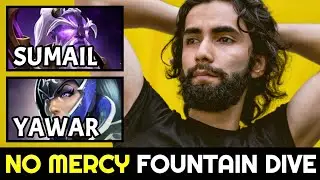 SUMAIL vs his brother YAWAR &mdash; No Mercy Fountain Dive
