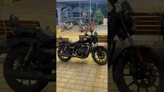 Royal Enfield Meteor 350 Fireball Black 🖤 #royalenfieldmeteor350 #meteor350