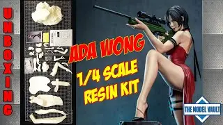 Ada Wong Resin Kit Unboxing