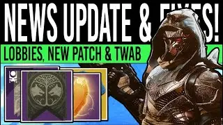 Destiny 2 | TEAM BALANCING & NEXT PATCH! PvP Changes, Future Fixes, Quick TWAB & More!