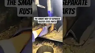 No Welding! Just Pure Mechanical Force to Crack Rusted Parts - Easy work solution