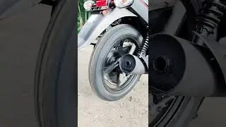 TVS Sport 110 ES Plus Exhaust Sound #shorts #indianbike