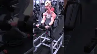 Gym Girl Jessica Williams IFBB Pro #bodybuilding #femalemuscles #fatburn #fullbodyworkout #shorts