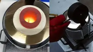 S Y  Electric Melting Furnace Review   Melting scrap copper into a 1 4th inch solid ingot