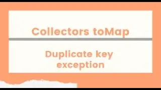 Java Stream: Convert List of Employees to Map of Salary, Employee List | Map Tutorial with Merge