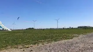 KiteBereit auf der Messewiese Leipig