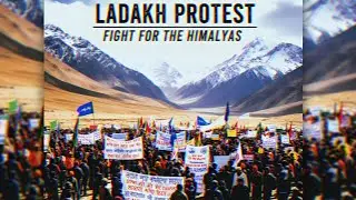 🚨 Massive Protest in Ladakh 🏔️ | Anger on the Streets ✊