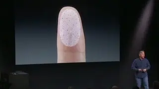 New iPhone 5S with fingerprint security