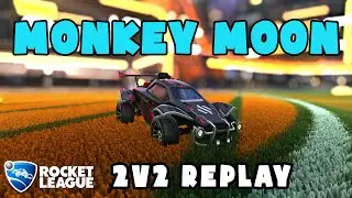 M0nkey M00n Ranked 2v2 POV #359 - M0nkey & regser VS relatingwave & accro - Rocket League Replays