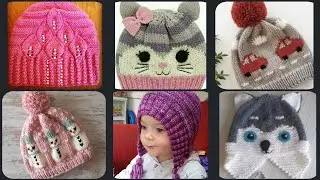 woolen cap design for kids//Beautiful Baby woolen Cap / woolen Topi