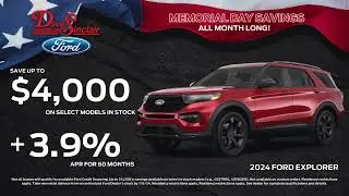 Memorial Day 2024 Ford Explorer Offers | Ford Dealer St. Louis, MO