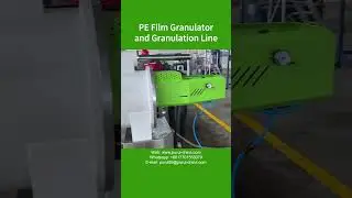 PE Film Granulator Machine, PE Film Pelletizing Granulation Line - Purui Machinery