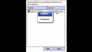 How to setup VPN on Windows Mobile - L2TP