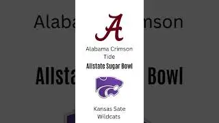 Alabama Crimson Tide vs Kansas State Wildcats, Scores Last Night Game. (Dec. 31, 2022). #shorts