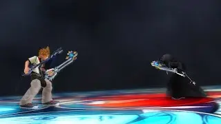 Dual Wield Roxas VS Data Roxas