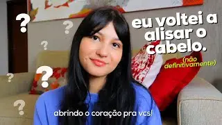DESISTI do cabelo ondulado? Por que só apareço de cabelo liso? | Desabafo sobre a transição capilar