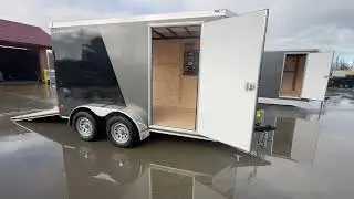 NEW 2025 Wells Cargo RFV612T2 Road Force 6x12 7K GVW Enclosed Cargo Trailer With Ramp STOCK #W27703