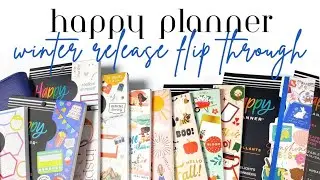 Happy Planner Winter Release Detailed Flip Through