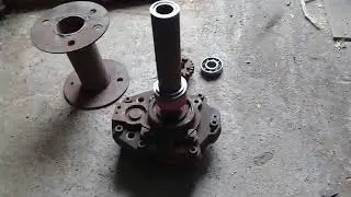 Самодельная лебедка. Часть 1 / Homemade winch. Part 1